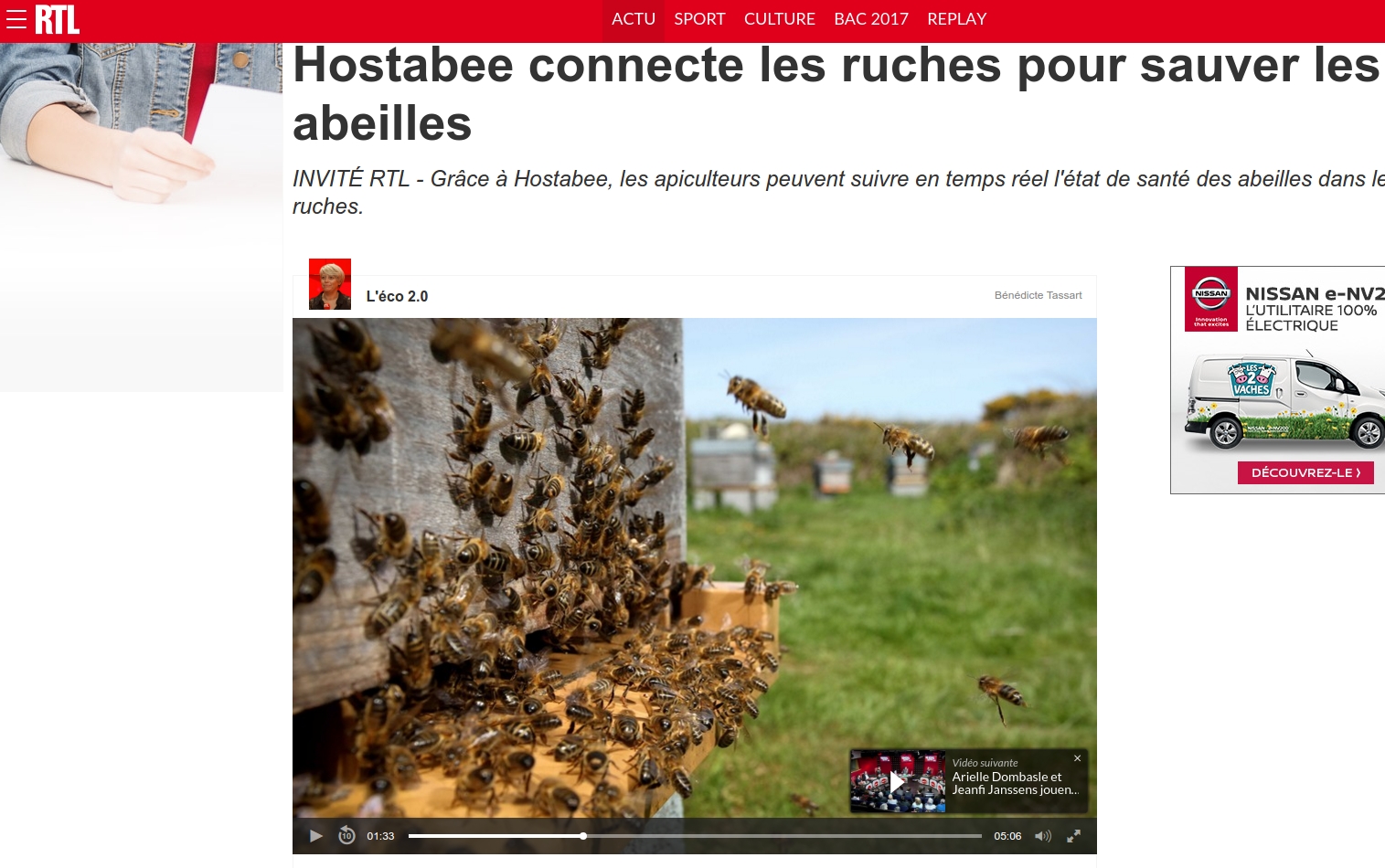 Hostabee connecte les ruches pour sauver les abeilles
